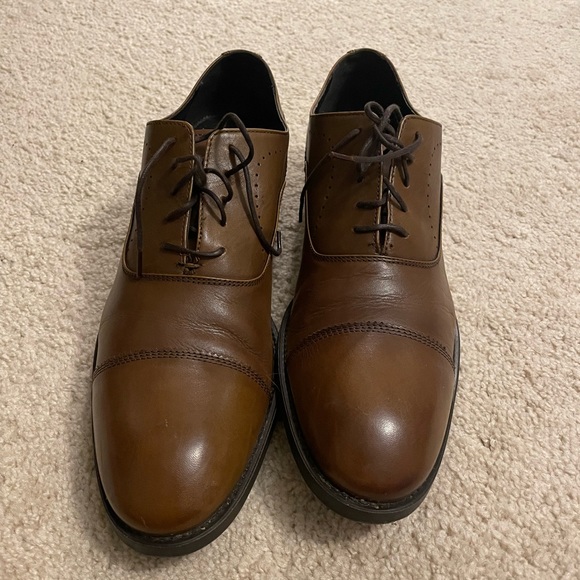 Zara brown Oxford dress shoes. Size 12 (45 euro) - Picture 3 of 8